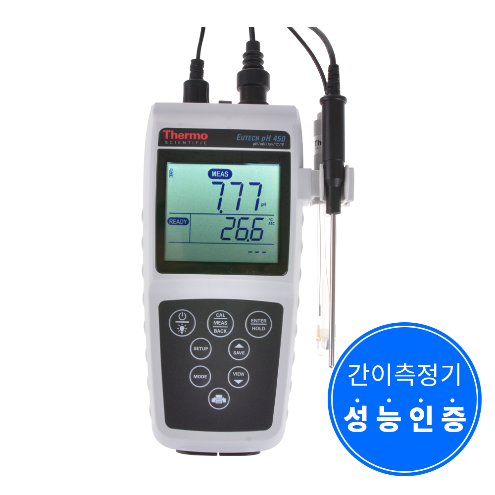 pH 450 휴대용 pH측정기