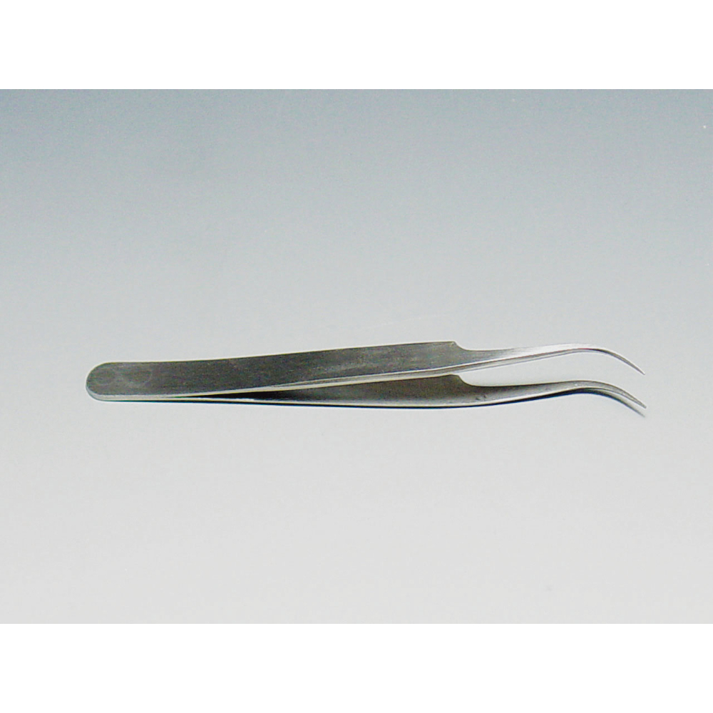 전자 포셉 (110mm, 커브) Hirose Electronic Tweezers (110mm, Curved)