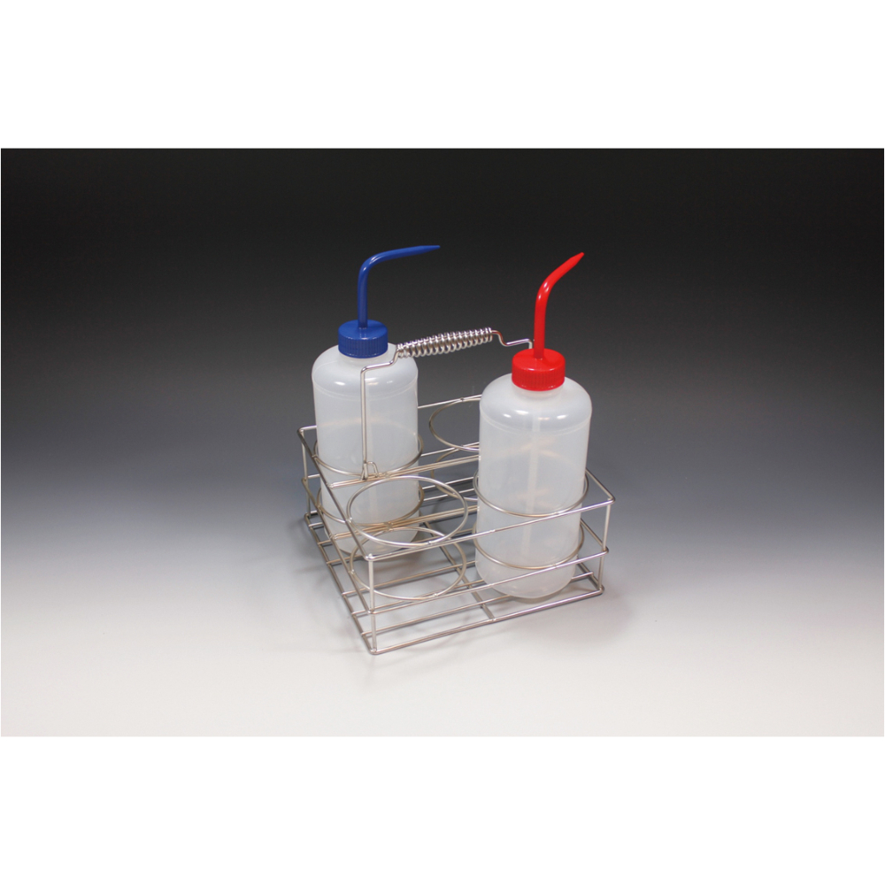 세척병운반대 (4홀) S/T Wire Wash Bottle Carrier (4Hole)