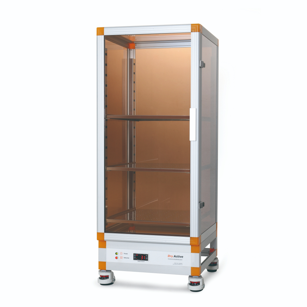 알루미늄 데시게이터 Aluminum Desiccator Cabinet (Dry Active. UV Protection)