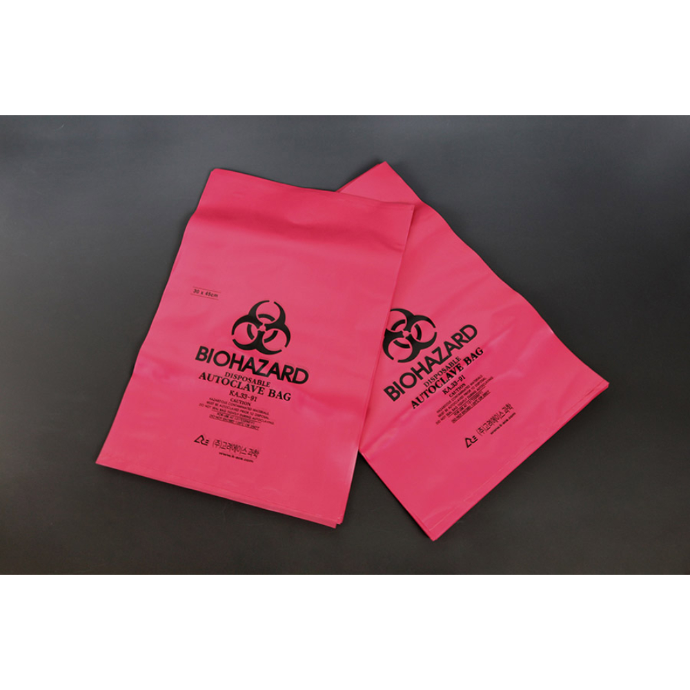 멸균 비닐백 Biohazard Bag