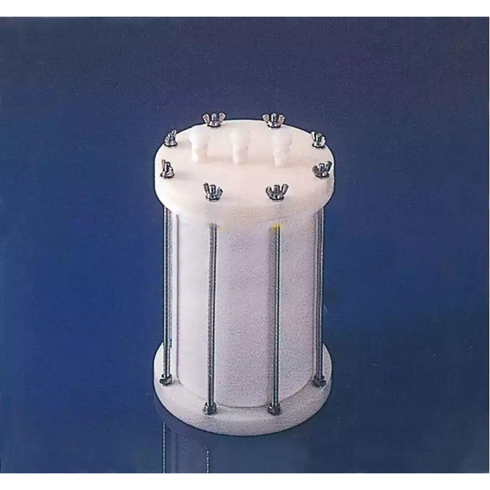 PTFE원형용기A타입<BR>PTFE cylindrical vessel A type