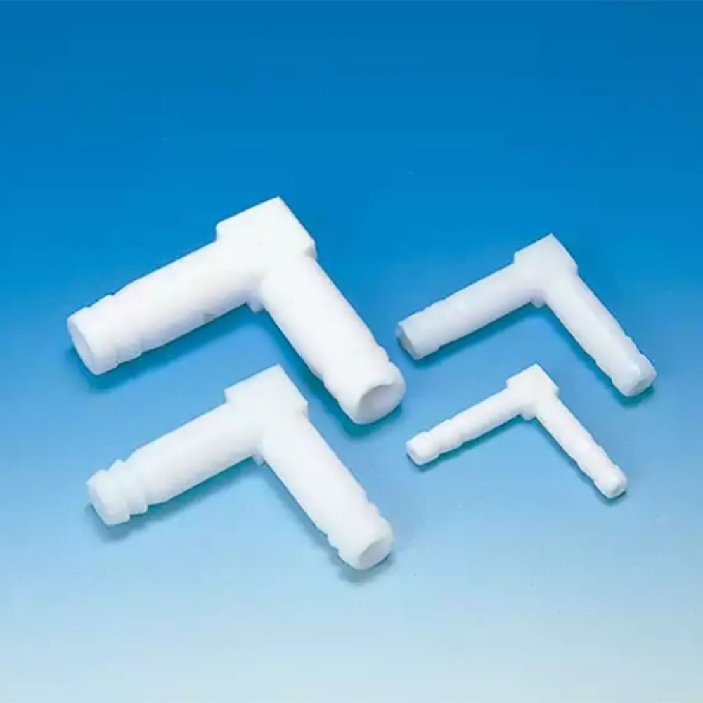 PTFE tubing connectors L type<BR>PTFE튜빙커넥터L타입