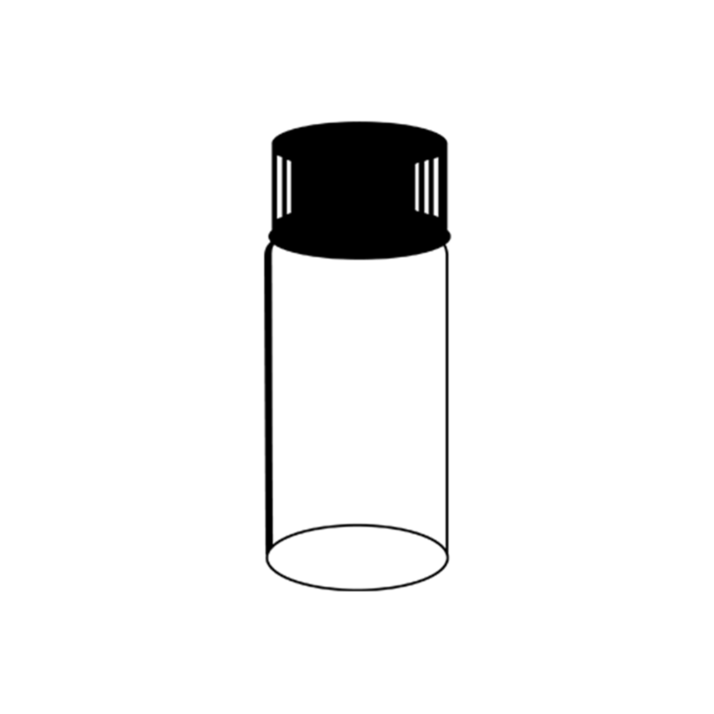 바이알 (백색, 러버라이너) Sample vial (Clear, Rubber liner)